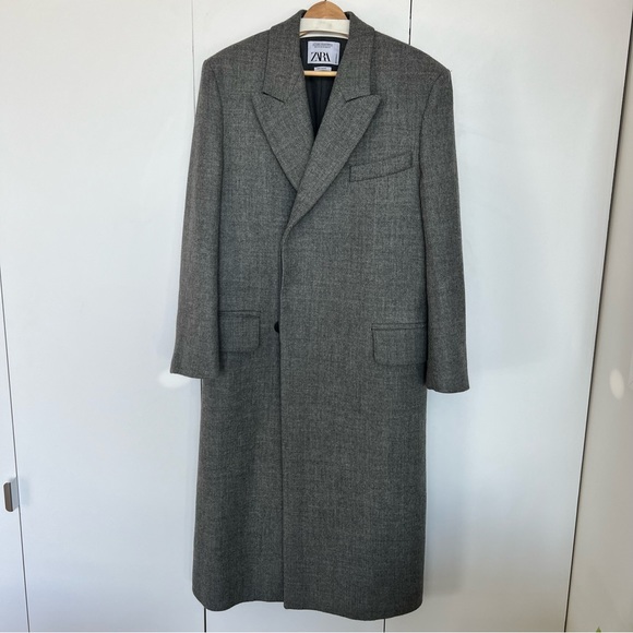 Zara Other - Zara Oversized Wool Coat Limited Edition, Medium
